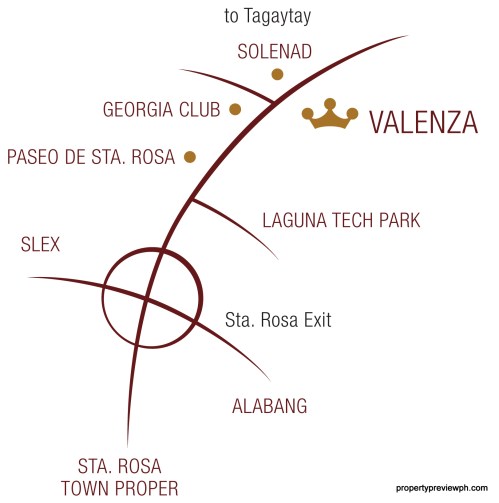 crown asia valenza map