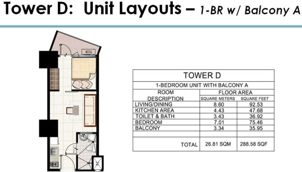 Jazz floor plan